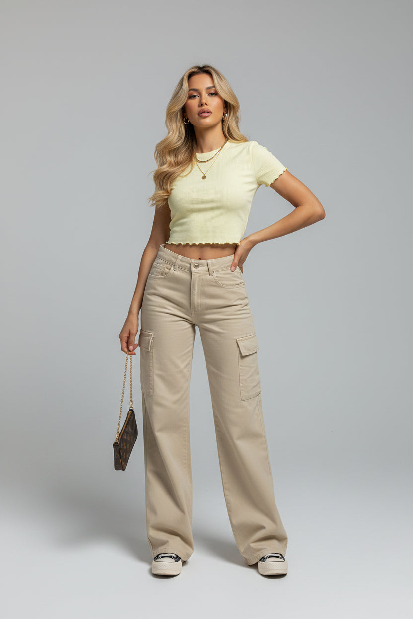 Women’s Straight-Leg Jeans – High-Waisted Casual Denim Pants for Fall & Autumn